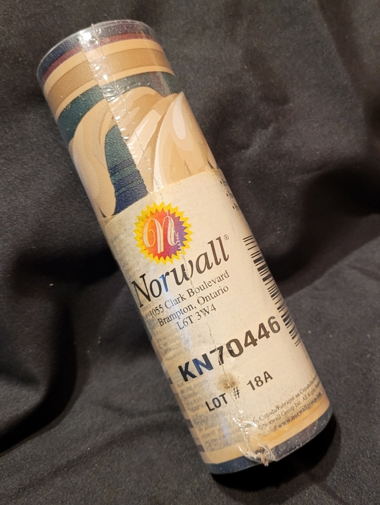 Norwall Other - NEW Vintage Norwall Vinyl Wallpaper Border KN70446 Single Roll Leaf Scroll